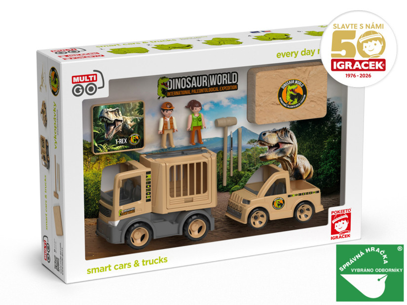 Oceněný set Igráček MultiGO Prehistoric